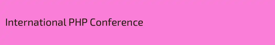 International PHP Conference